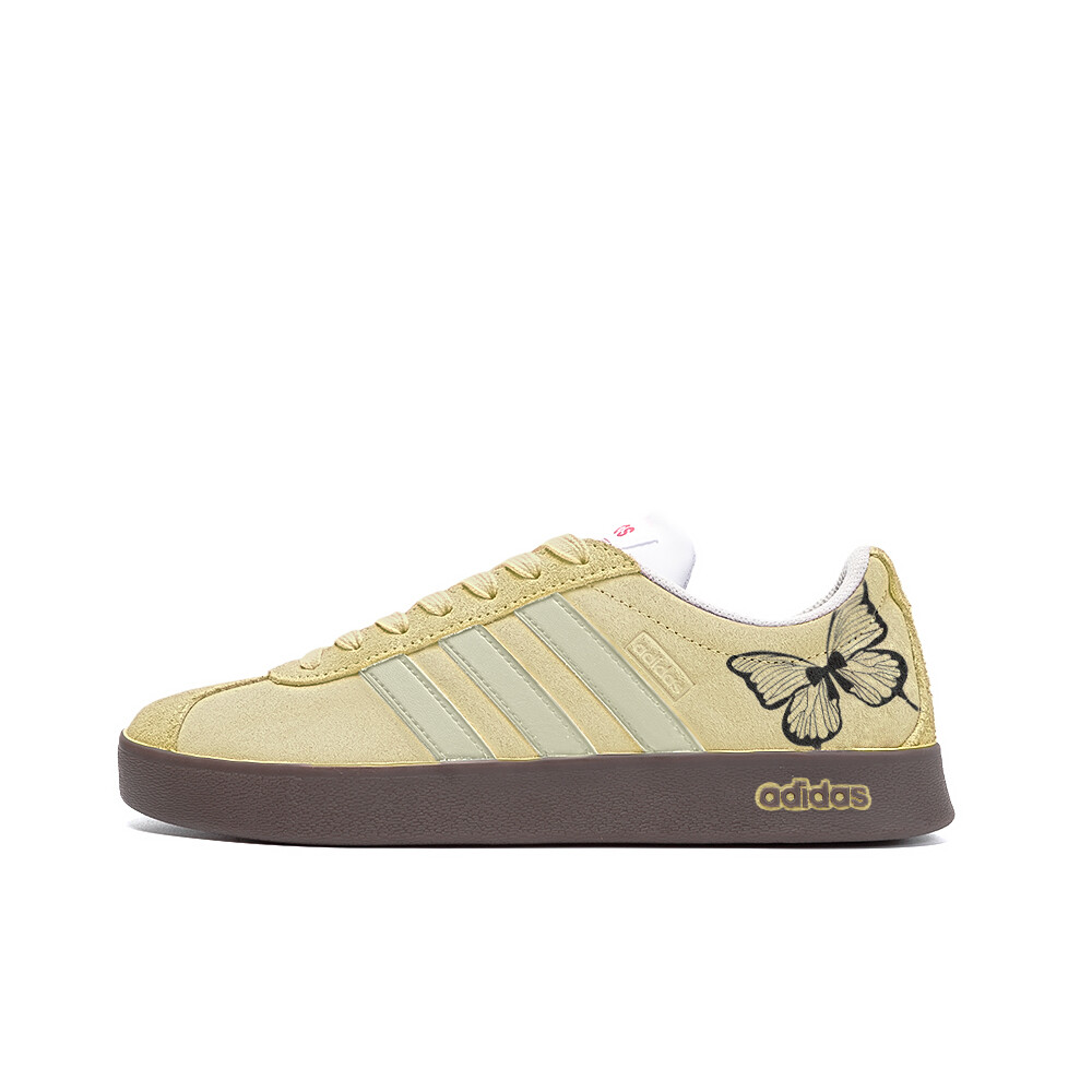 Кроссовки adidas neo Skateboarding Shoes Unisex Low-top Brown, хаки