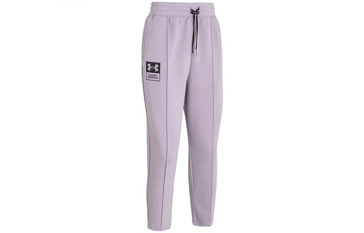 Трикотажные спортивные штаны женские розовые Under Armour