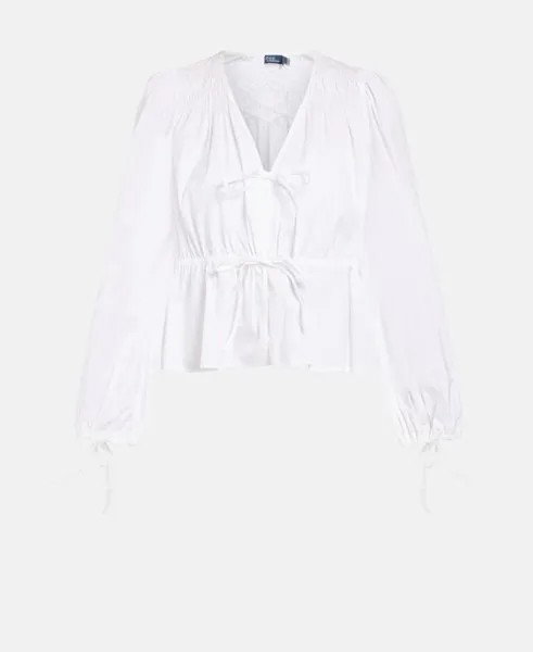 Рубашка блузка Polo Ralph Lauren, белый