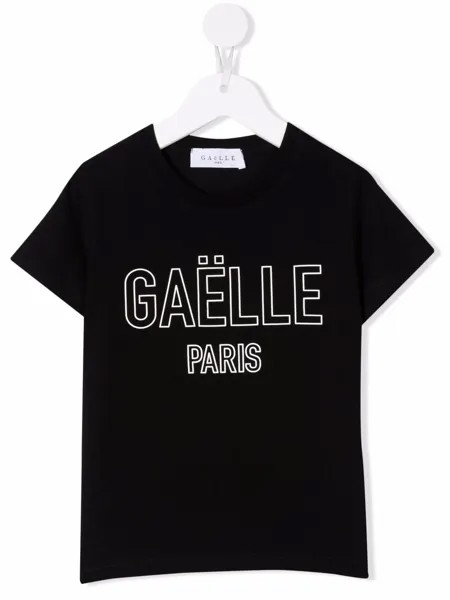 Gaelle Paris Kids футболка с логотипом