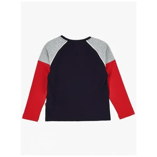 Лонгслив Mini Maxi, размер 122, синий