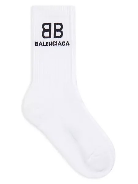 Теннисные носки Bb Balenciaga, белый