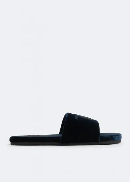 Слиперы TOM FORD Harrison slippers, синий