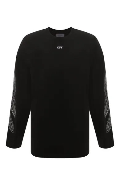 Хлопковый лонгслив Off-White