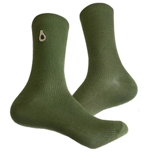 Носки SOVA, 1 пара, размер 36-40, зеленый