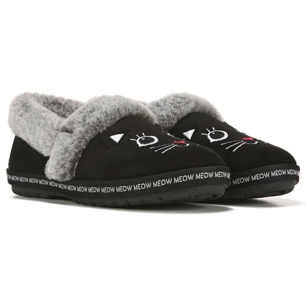 Женские тапочки BOBS для собак Too Cozy Skechers, черный