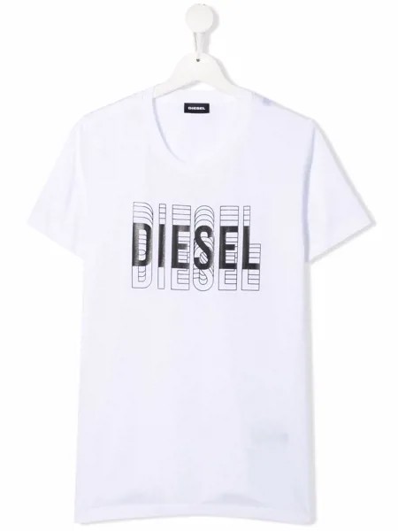 Diesel Kids футболка с логотипом