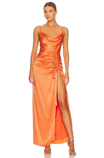 Платье NBD Davis Gown, оранжевый