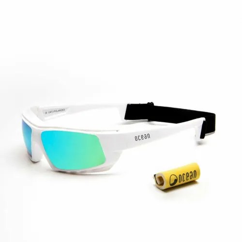 Солнцезащитные очки OCEAN OCEAN Paros White / Revo Blue Polarized lenses, белый