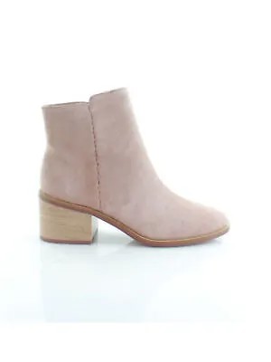 SPLENDID Женские коричневые кожаные ботильоны Avery Comfort с квадратным носком на блочном каблуке 8.5
