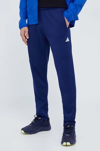 Тренировочные брюки Game and Go adidas Performance, темно-синий