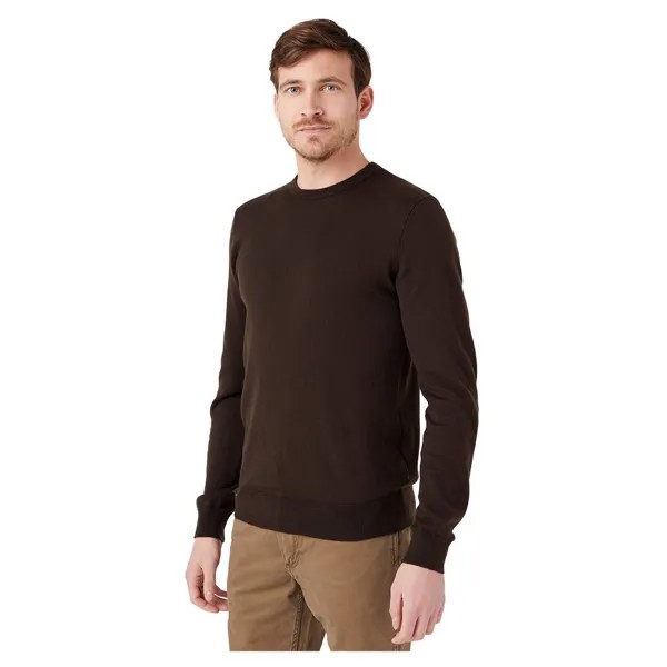 Свитер Wrangler W8A02PH38 Crew Neck, коричневый