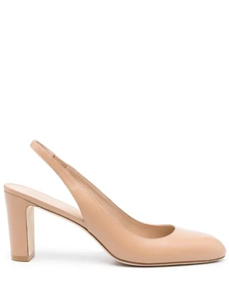 Stuart Weitzman туфли Vida 75, нейтральный цвет