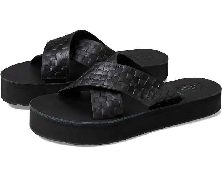 Сандалии Vans Cross Strap Mega Platform, цвет Karina Rozunko Black