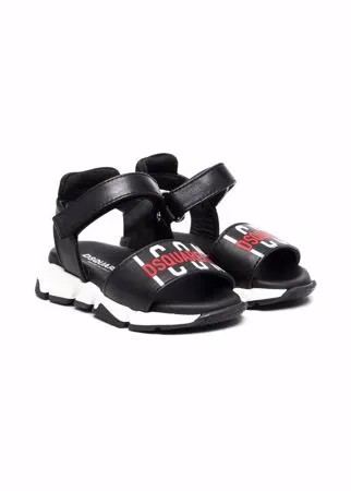Dsquared2 Kids сандалии с открытым носком и логотипом