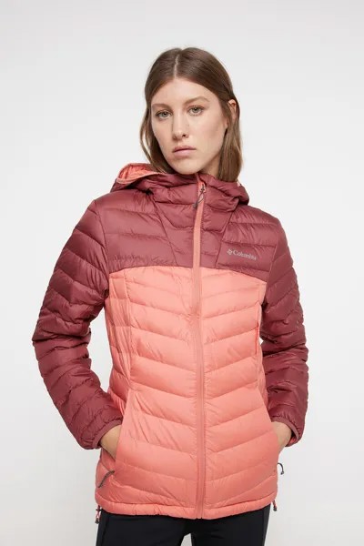 Женский пуховик Columbia Westridge с капюшоном Columbia, розовый
