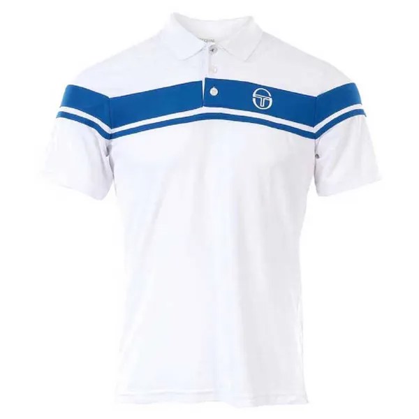 Поло с коротким рукавом Sergio Tacchini Youngline Pro, белый