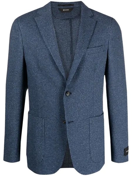 Z Zegna фактурный пиджак