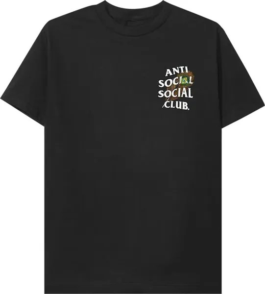 Футболка Anti Social Social Club Birdbath Tee 'Black', черный