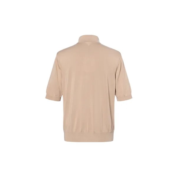 Рубашка поло мужская бежевая Bottega Veneta, цвет Apricot Cream