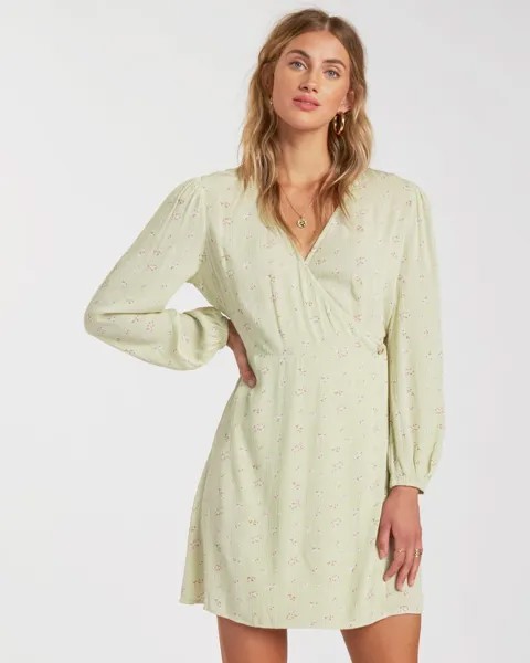 Платье женское Billabong 521682 зеленое L