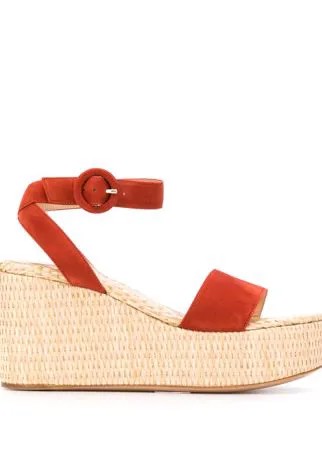 Gianvito Rossi эспадрильи на платформе