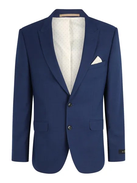 Деловой пиджак приталенного кроя BURTON MENSWEAR LONDON, синий