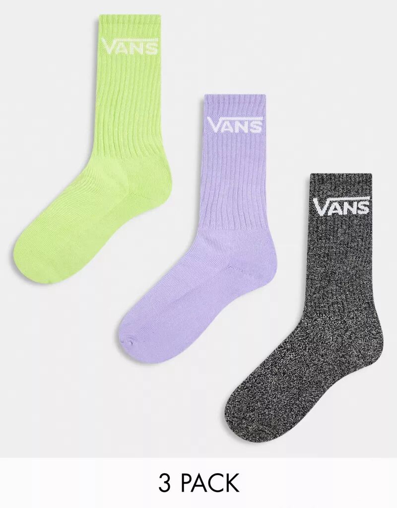 Классические разноцветные носки для экипажа Vans