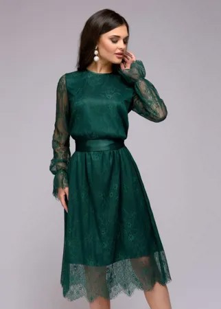 Вечернее платье женское 1001dress DM01213EM зеленое 40