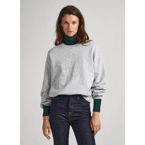 Свитшот Pepe Jeans, размер XS, серый