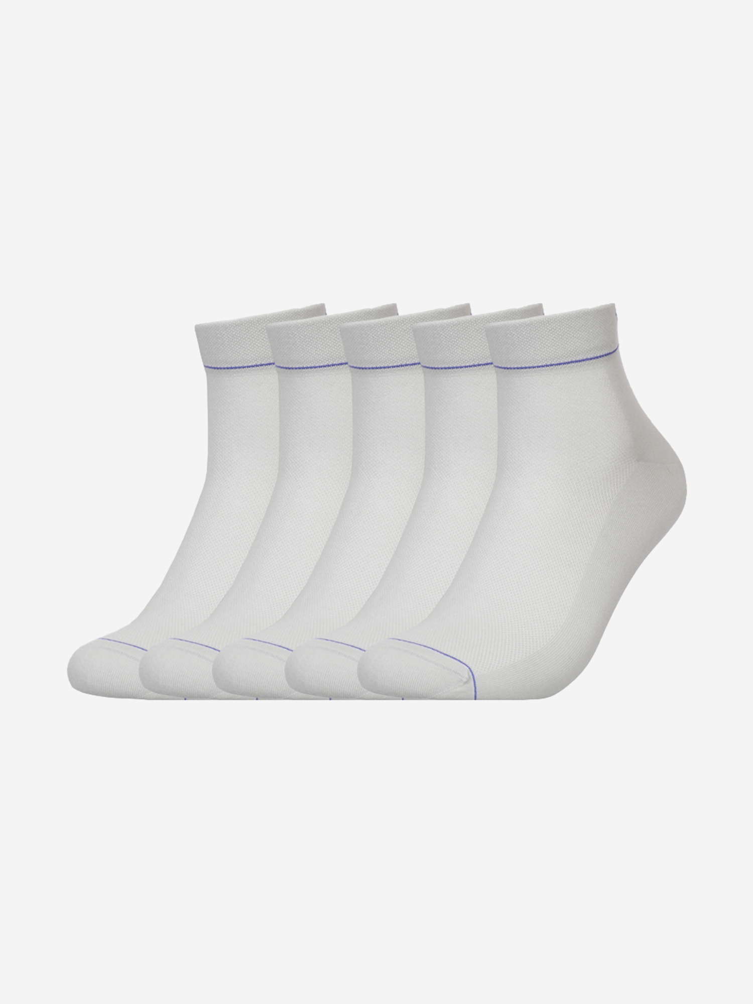 Комплект носков Tezido короткие 5 пар, Белый
