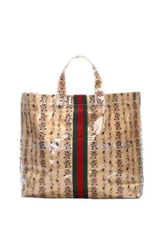 Gucci Pre-Owned сумка-тоут с отделкой Web