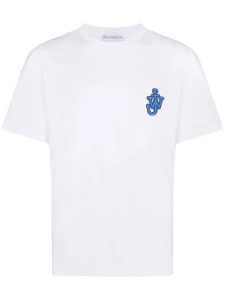 JW Anderson Anchor logo-patch T-shirt