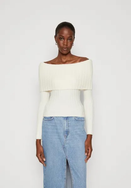 Свитер Fuzzy Off The Shoulder Sweater Abercrombie & Fitch