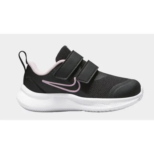Кроссовки NIKE, размер 9C US, черный, белый