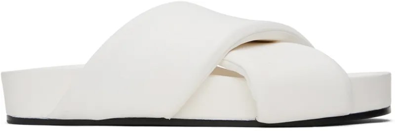 Мягкие шлепанцы Off-White Jil Sander