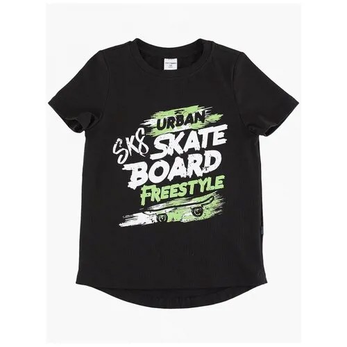 Футболка Mini Maxi, размер 140, черный