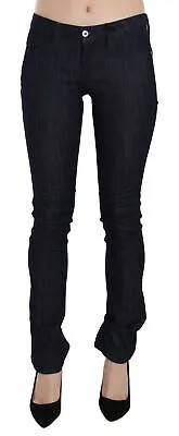 Джинсы CNC COSTUME NATIONAL Синие джинсовые брюки-скинни с заниженной талией s. W26 Рекомендуемая розничная цена 400 долларов США.