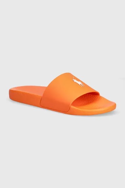 Шлепанцы Polo Slide Polo Ralph Lauren, оранжевый