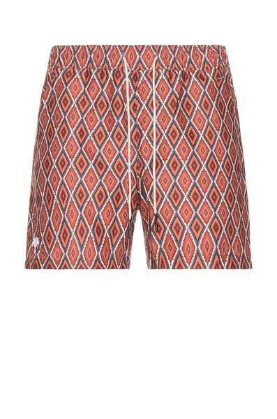 Шорты OAS Bohemia Swim Shorts, коричневый