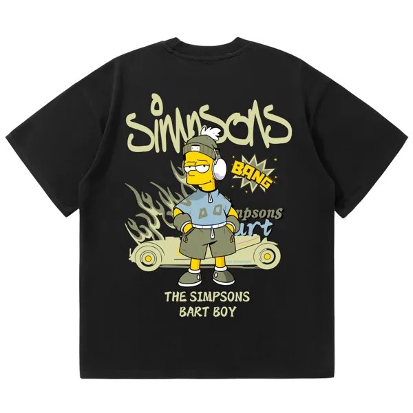 The Simpsons Футболка унисекс «Симпсоны», Зеленый