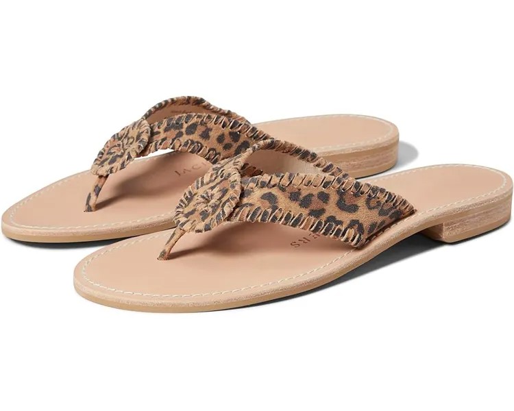 Сандалии Jack Rogers Ro Sandal Suede, цвет Leopard/Leopard