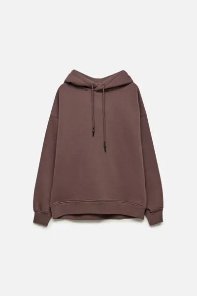 Худи oversize утепленная с капюшоном