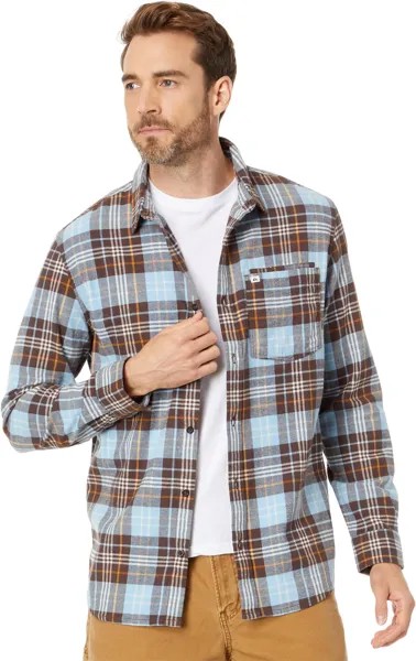 Рубашка Banchor Long Sleeve Flannel Quiksilver, цвет Major Brown Banchor