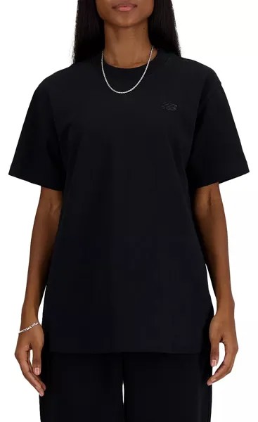 Женская футболка из легкого джерси New Balance, черный