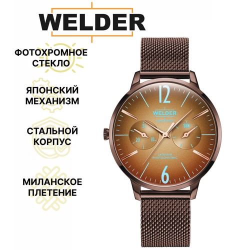 Наручные часы Welder WWRS606, коричневый