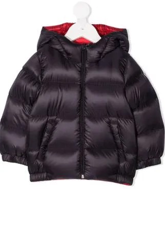 Moncler Enfant пуховик с капюшоном