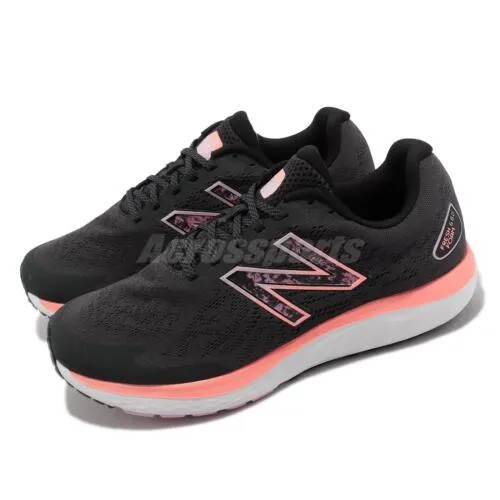 New Balance W680 V7 D Широкая черная розовая белая женская спортивная обувь для бега W680NP7-D