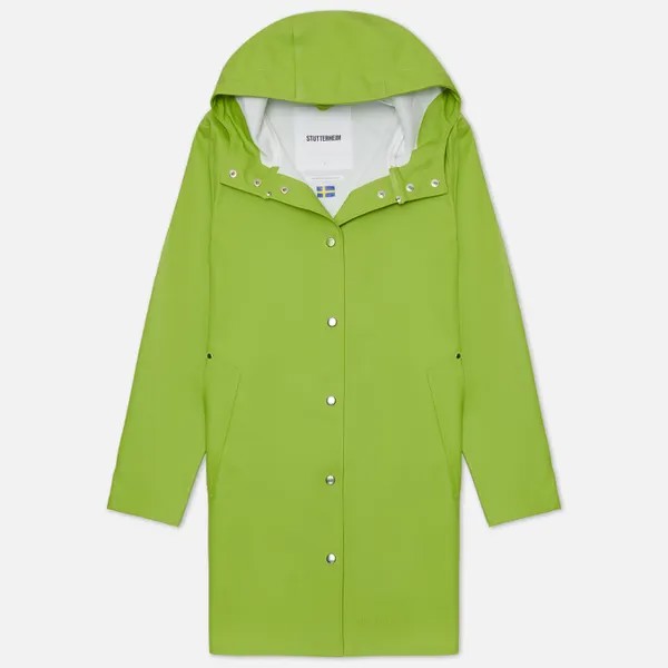 Женская куртка дождевик Stutterheim Mosebacke зелёный, Размер L