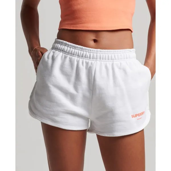 Шорты Superdry Code Core Sport Sweatshort, белый